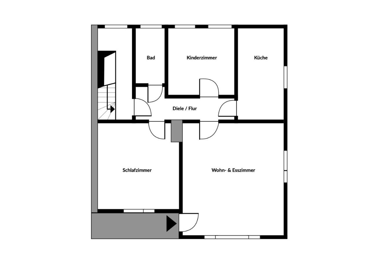 Apartamento Haus Der Elemente Goslar Exterior foto
